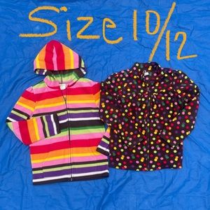 Girls jackets zipper